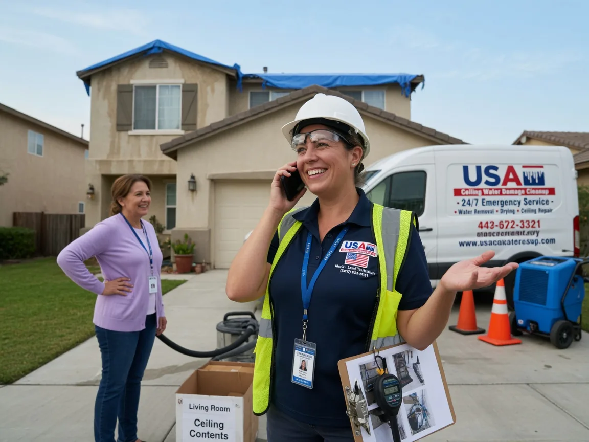 Ceiling Water Damage Restoration Kingman, IN FAQs